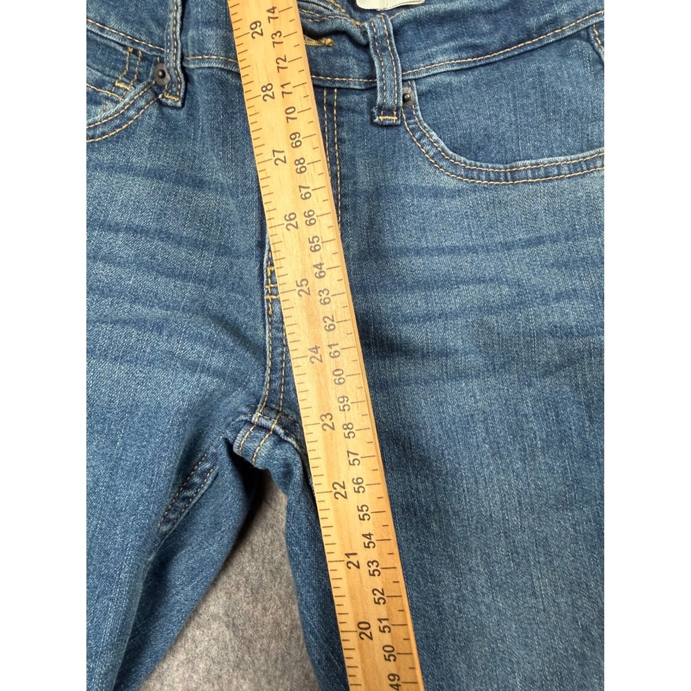 Levis 511 Slim Performance Jeans Kids Size 8 Blue Denim Adjustable Waist 511TM - Picture 3 of 6